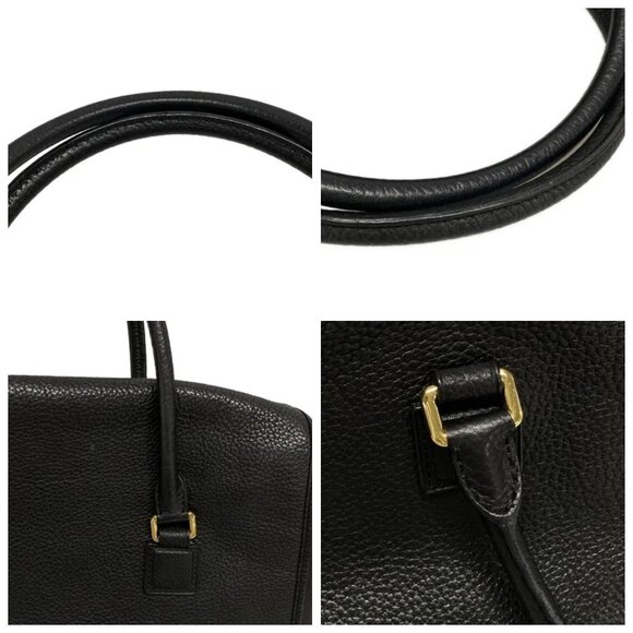 LOEWE Alamo 36 - Black Calf Leather Handbag 794-081625 - Picture 7 of 14